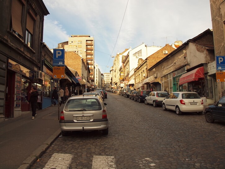 Parking Balkanska ulica